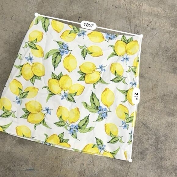 Talbots lemon blossom floral print mini skirt - Picture 3 of 4